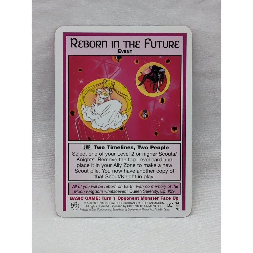 Reborn In The Future Sailor Moon CCG Past And Future Card #14